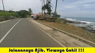 Touring ke Sawarna Via Malingping dari Rangkasbitung, Jalanannya Ajib Viewnya Gokil!! 