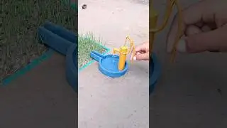 mini hand pump water project on mini farming