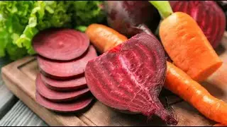 Sauerkraut with beets and carrots