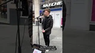 Lewis Capaldi - Bruises - Busking cover by Ben MacPherson #cover #coversong #music #lewiscapaldi