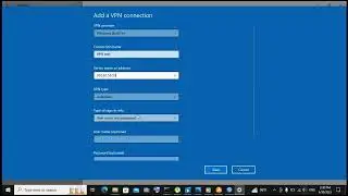 How to Setup PPTP VPN Client on Windows 