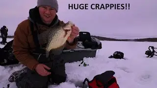 Ice Fishing 2020 (Huge crappies)