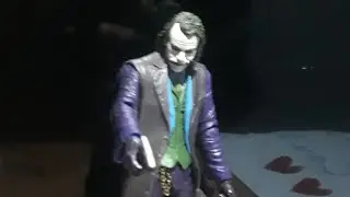 unboxing neca the joker the dark knight  action figure review 