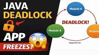 Deadlocks in Java Explained 🔒 | Causes, Code Demo & Fixes