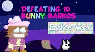 Growtopia -  Defeating 10 Bunny Barkos (With Zack)