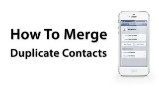 [iOS Advice] How To Merge Duplicate Contacts - iPhone / iPad / iPod touch