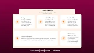 How to create a beautiful and responsive SERVICE Section of your website using Elementor 