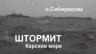 Карское море. После шторма у о.Сибирякова