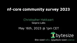 nf-core bytesize: Community survey 2023