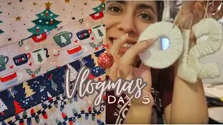 Wrapping Paper Haul + Starting DIY Ornaments | VLOGMAS DAY 5