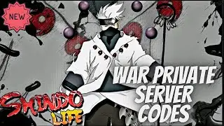 War Private Server Codes For Shindo Life | latest march 2021