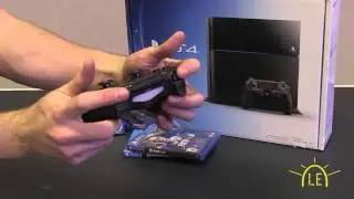 PS4 - Sony Playstation 4 Dualshock 4 Wireless Controller - Unboxing