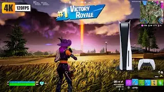 PS5 Fortnite Chapter 5 Season 1 Gameplay ( 4K 120FPS )