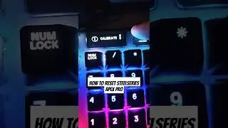 How to reset Steelseries Apex Pro? #apexpro #steelseriesapex #steelseries