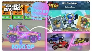 Beating Bosses with 3 Vehicles + Reached 8000 GP (200 Subscribers Special) | Hill Climb Racing 2