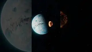 Kepler 22B Collision: 2020 blender R&D 
