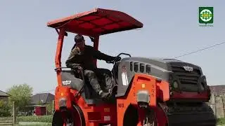 В селе Чечен-Аул началась работа по укладке асфальта одной из улиц села