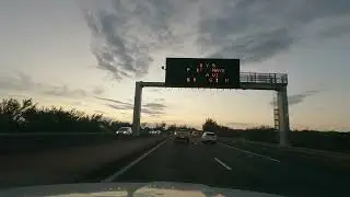 Île de la Réunion, Etang Salé - St Paul en vidéo accélérée (Time Warp)