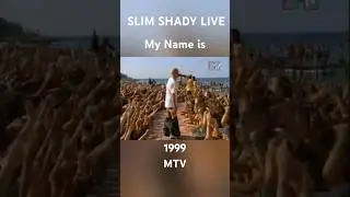 Eminem Live 'My Name is' in 1999 MTV #eminem #rap #hiphop #music