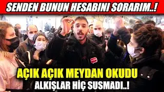 BAĞIRA BAĞIRA ERDOĞAN'A SESLENDİ, BAĞCILAR'I HİÇ BÖYLE GÖRMEDİNİZ..!