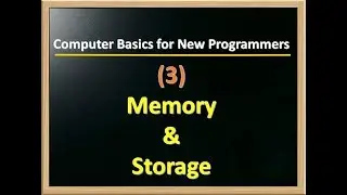 Computer Memory & Storage (HD/SSD)