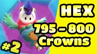 800 CROWNS! ► HOLY HEX-A-GONE #2 ► Fall Guys SEASON 3