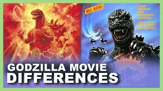 Godzilla 1985 Differences
