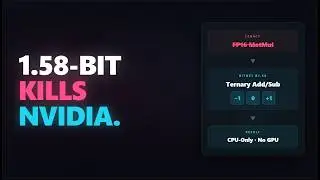 BitNet b1.58 How 1.58-Bit Ternary Weights Run LLMs on CPUs Without GPUs