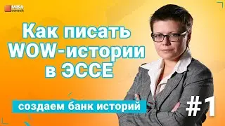 Как писать WOW истории в ЭССЕ для ВУЗОВ и ИНТЕРВЬЮ | Часть 1 - Банк историй