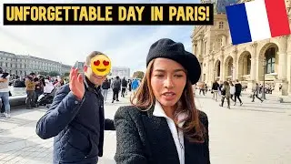 An Unforgettable Day In Paris -  Louvre, Palais Royal, Gallery Lafayette - Europe Trip 12