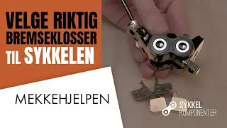Finn riktige BREMSEKLOSSER til SYKKELEN | MEKKEHJELPEN