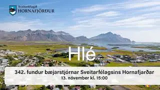 342. fundur bæjarstjórnar Sveitarfélagsins Hornafjarðar