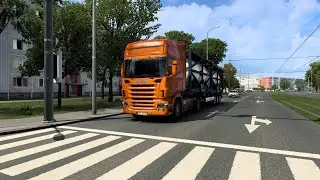 Из Норвегии в Прибалтику ч8 в ETS2(ProMods)[Запись стрима]