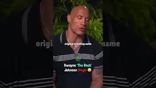 How Dwayne Johnson Got The Name ‘The Rock’