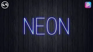 Neon Text Effect - Picsart Tutorial