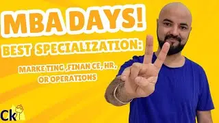 MBA Days! Best MBA Specialization | Marketing Finance HR Ops | Kya karun??