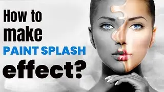 ?🤔How to make paint splash effect in photoshop