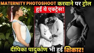 These beauties got trolled for getting maternity photoshoot , trolls went after Deepika Padukone to