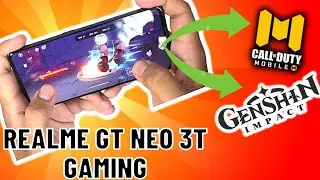 Realme Gt Neo 3T 5G Call of Duty Mobile ( CoDM ) Gaming Test | Genshin Impact