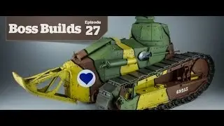 1/16 Scale Renault FT Tank & Amusing Hobby Object 279 | Boss Builds 27