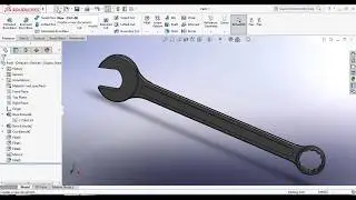 SolidWorks Tutorial - How to make Combination Spanner [Wrench]