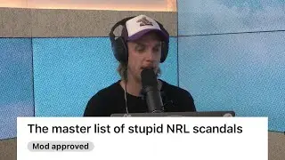 The Master List Of NRL Scandals