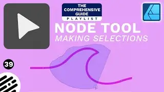 Affinity Designer Tutorial: Making Selections with the Node Tool