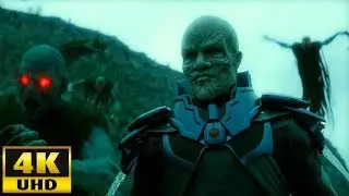 Anti Monitor vs Specter and Heroes fight Scene [4K Ultra HD]