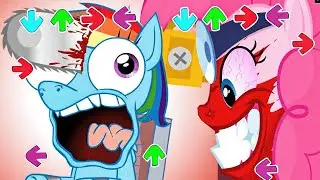 Scary FLUTTERSHY Elements Of Insanity in Friday Night Funkin be like | SCARY AMY STORY | FNF MOD