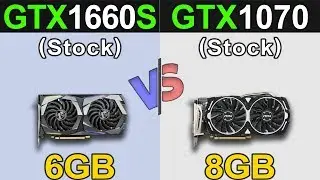 GTX 1660 Super Vs. GTX 1070 | 1080p and 1440p Gaming Benchmarks
