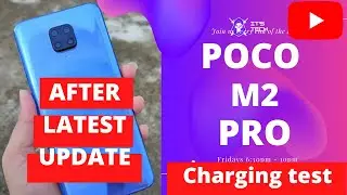 After MIUI 12 UPDATE Charging Test in Poco M2 Pro | [0 to100%] Charging Test | Dashmesh Tec