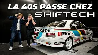 On finit la 405 Mi16 chez SHIFTECH ! 💥 Amortisseurs, ligne inox, passage au banc ...