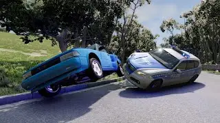 Fatal Police Chase Crashes  #3 - BeamNG.Drive