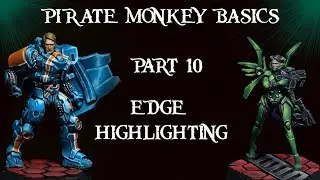 Pirate Monkey Basics Part 10 - Edge Highlighting 4k